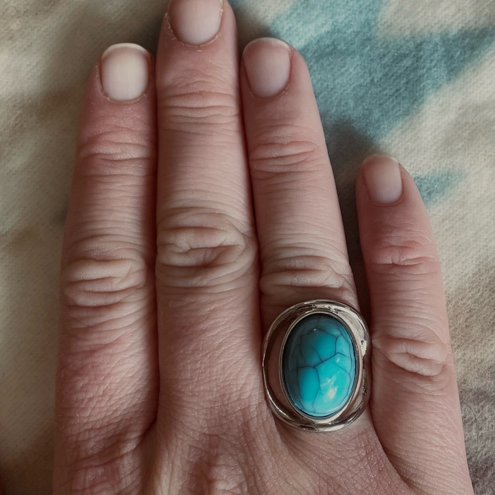 Turquoise Silver Ring